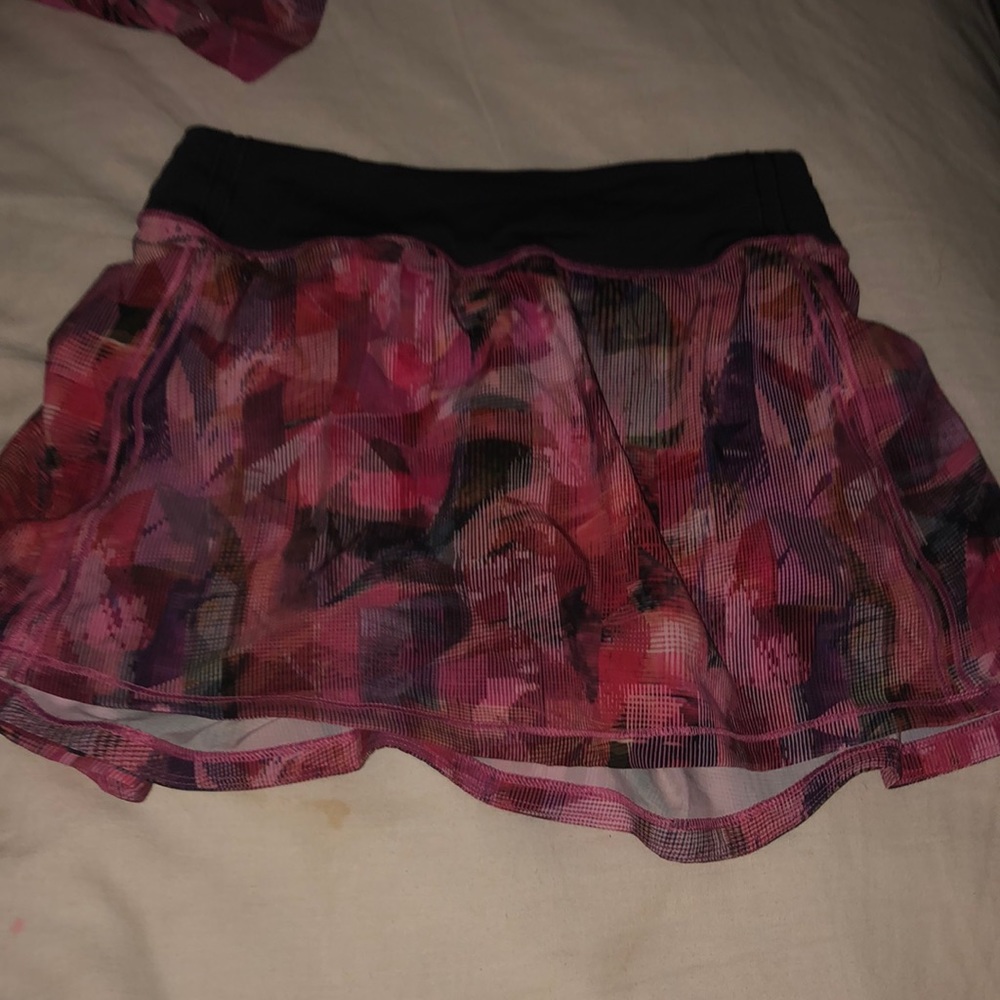 lululemon tennis skirt